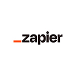 Zapier logo.